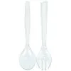 AMSCAN Fork And Spoon Clear - Plastic 6 Pack