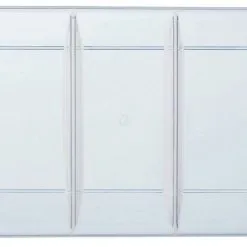 AMSCAN Compartment Tray Clear - Plastic