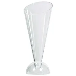 AMSCAN Mini Catering Cone Stands Clear Plastic 4 1/2/ 11cm 40 Pack