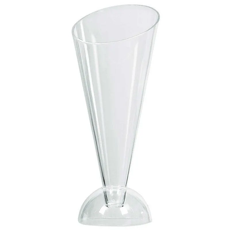 AMSCAN Mini Catering Cone Stands Clear Plastic 4 1/2/ 11cm 40 Pack 1 AMSCAN Mini Catering Cone Stands Clear Plastic 4 1/2/ 11cm 40 Pack