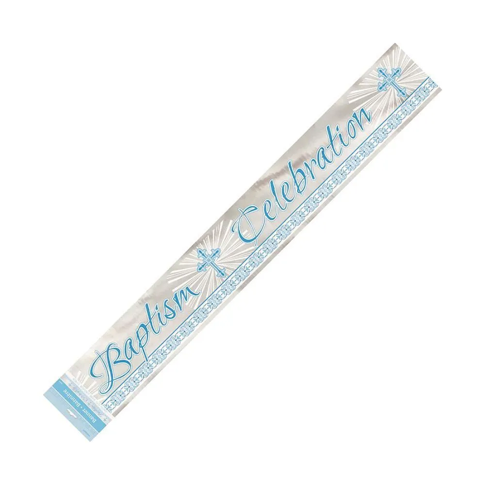 Unique Rad Cross Blue Bp Foil Banner12ft 1 Unique Rad Cross Blue Bp Foil Banner12ft