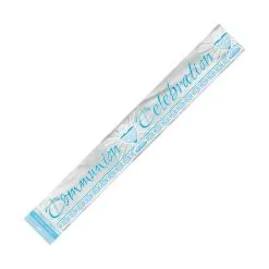 Unique Rad Cross Blue Cm Foil Banner12ft