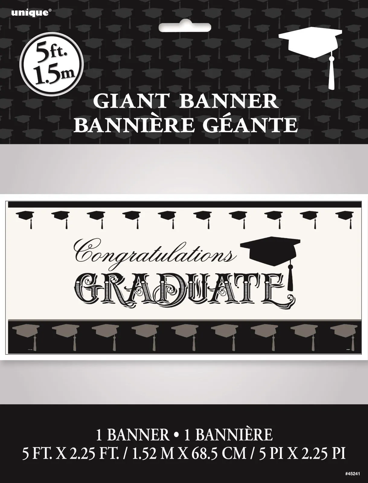 Unique Congrat Grad Giant Wall Banner 1 Unique Congrat Grad Giant Wall Banner