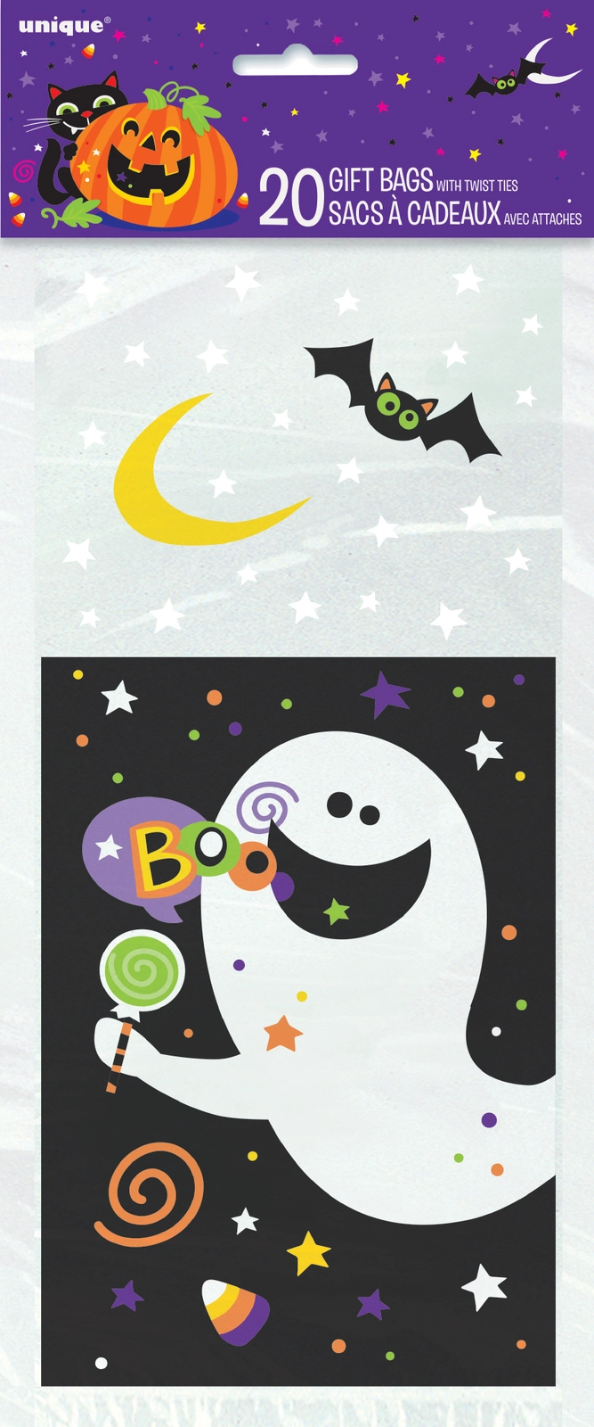 Happy Halloween Cello Bags 20 Pack 2 Happy Halloween Cello Bags 20 Pack - Image 2