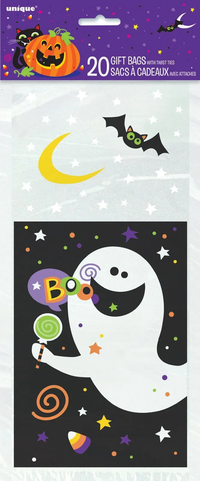 Happy Halloween Cello Bags 20 Pack 1 Happy Halloween Cello Bags 20 Pack