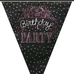 Unique Birthday Sweets Flag Banner 12ft