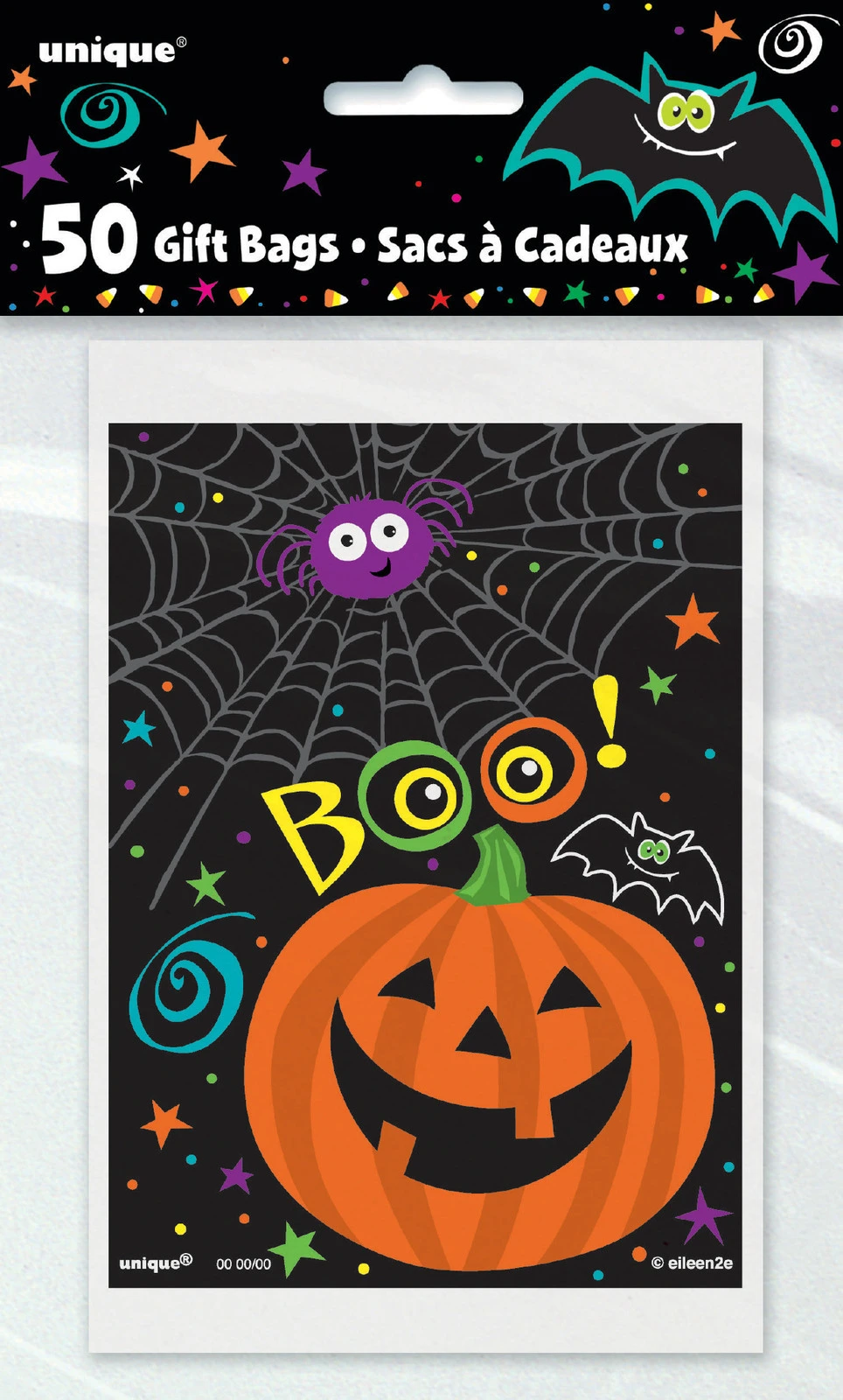 Unique Pumpkin Pals TrickOrTreat Bags 50 Pack 2 Unique Pumpkin Pals TrickOrTreat Bags 50 Pack - Image 2