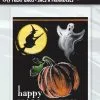 Unique Ghostly HalloweenTrick-Or-Treat Bags 50 Pack