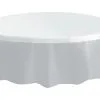 Unique Clear Plastic Tablecover Round