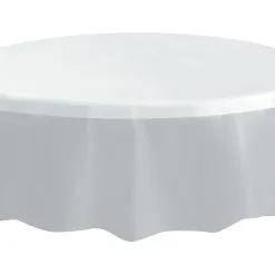 Unique Clear Plastic Tablecover Round