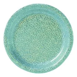 AMSCAN Prismatic Robin's Egg Blue Round Paper Plates 17cm 8 Pack