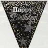 Unique Glitter Birthday Flag Banner