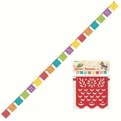 Unique Mexican Fiesta Block Banner