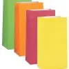 Unique Paper Bags Neon Assorted 10 Pack