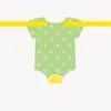Unique Polka Dot Baby Shower Cutout Banner 1.96m