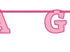 Unique It'S A Girl Jointed Banner