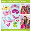 Unique Selfie Princess Photo Props 10 Pack