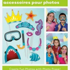 Unique Selfie Under The Sea Photo Props 10 Pack