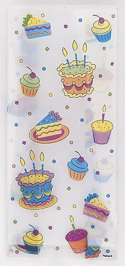 Unique 20 Cello Bags - Treats 1 Unique 20 Cello Bags - Treats