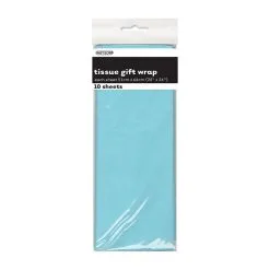 Unique Tissue Sheet Caribbean Teal 10 Pack