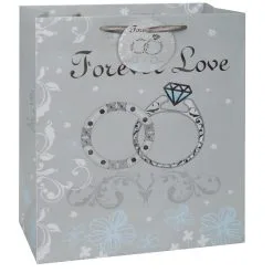 Unique Gift Bag Forever Love Ring Large
