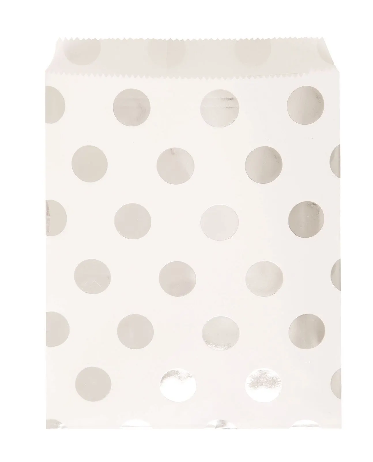 Unique Silver Dot Treat Bags 8 Pack 1 Unique Silver Dot Treat Bags 8 Pack