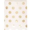 Unique Gold Dot Treat Bags 8 Pack