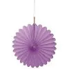 Unique Decorative Fans Pretty Purple 15cm 3 Pack