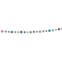 Unique Dots Garland 9ft - G+Hp+Ct+Pr