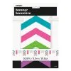 Unique Dots Stripes & Chevron Paper Pennant Banner Bright Multi 3.3m