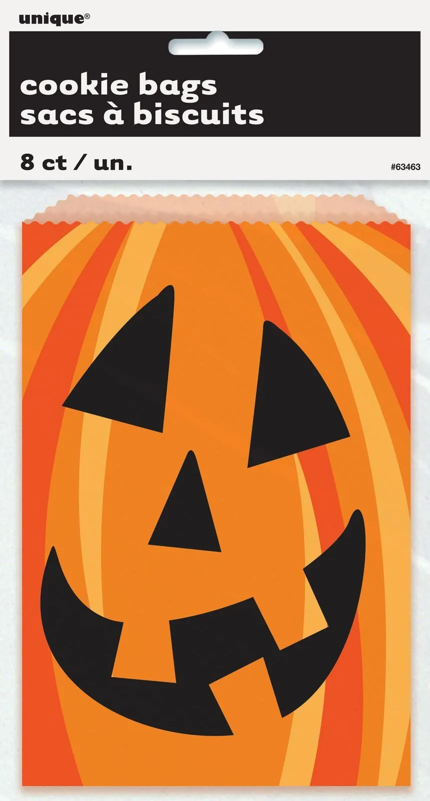 Unique Pumpkin Cookie Bags 8 Pack 1 Unique Pumpkin Cookie Bags 8 Pack