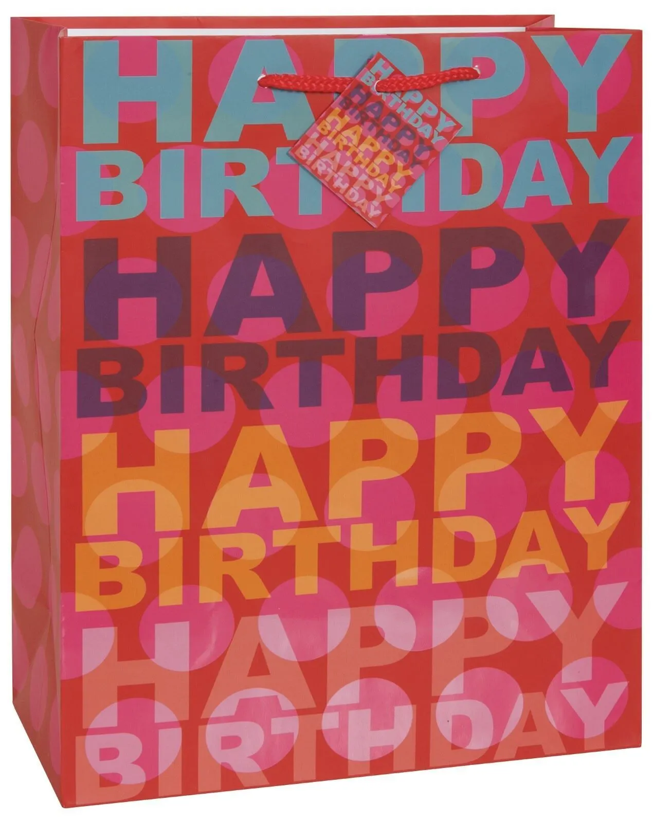 Unique Gift Bag Happy Birthday Large 1 Unique Gift Bag Happy Birthday Large