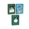 Unique Gift Bag Frosty Xmas Jumbo