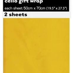 Unique 2 Cello Wrap Sheets