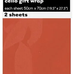 Unique 2 Cello Wrap Sheets