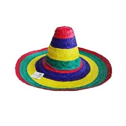 Unique Sombrero Multi Colour - Adult