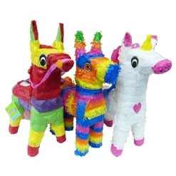 Unique Pinata Mexican Burro (White Horse)