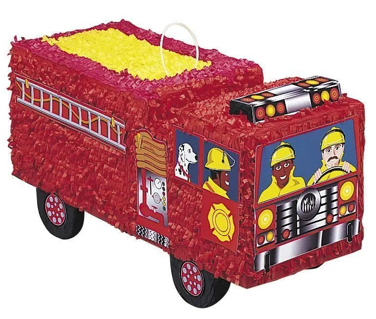 Unique Pinata Fire Engine 1 Unique Pinata Fire Engine