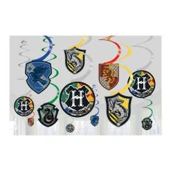 AMSCAN Harry Potter Swirl Value Pack 12 Pack