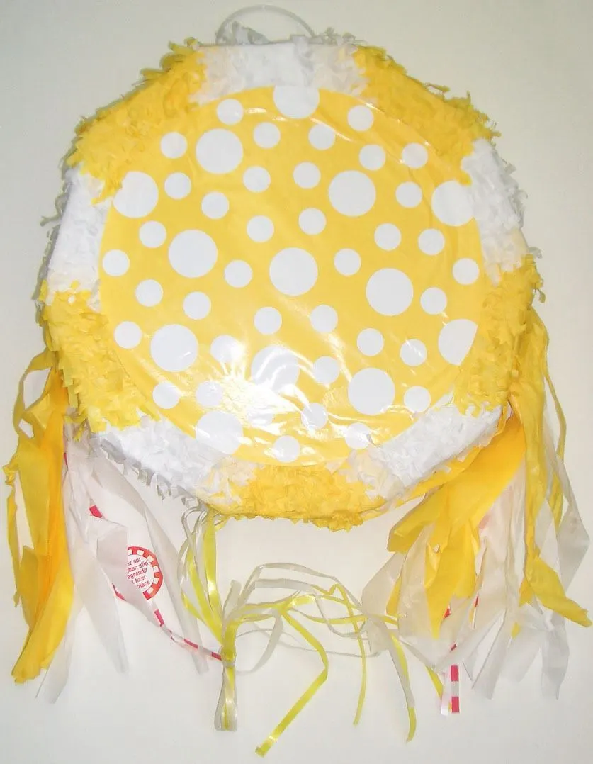 Unique Dots Mini Popout Pinata Yellow 1 Unique Dots Mini Popout Pinata Yellow