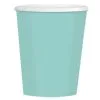AMSCAN Big Party Pack 354ml Paper Coffee Cup Robin's-egg Blue 40 Pack