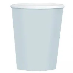 AMSCAN Big Party Pack 354ml Paper Coffee Cup Silver 40 Pack