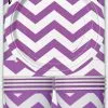 Unique Decorative Chevron Pretty Purple Party 8 Pack