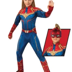 Rubies Captain Marvel Deluxe Hero Suit Child