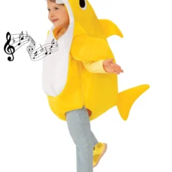 Rubies Baby Shark Deluxe Yellow Costume Child