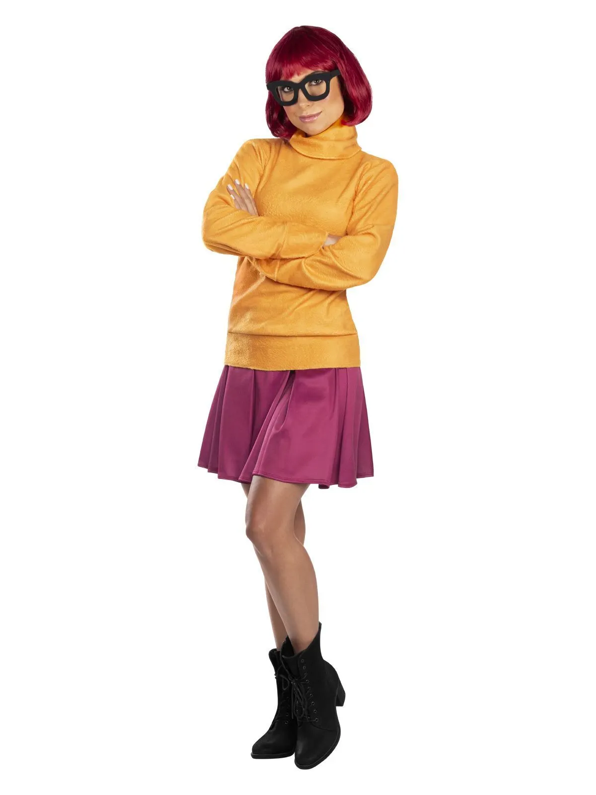 Rubies Velma Adult Costume - Scoob Movie 1 Rubies Velma Adult Costume - Scoob Movie