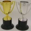 Unique Gold & Silver Trophies 12 Pack