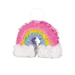 Unique Mini Pinata Rainbow Decoration