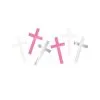 Unique Fancy Pink Cross Foil Confetti