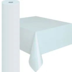 AMSCAN Plastic Table Roll Powder Blue